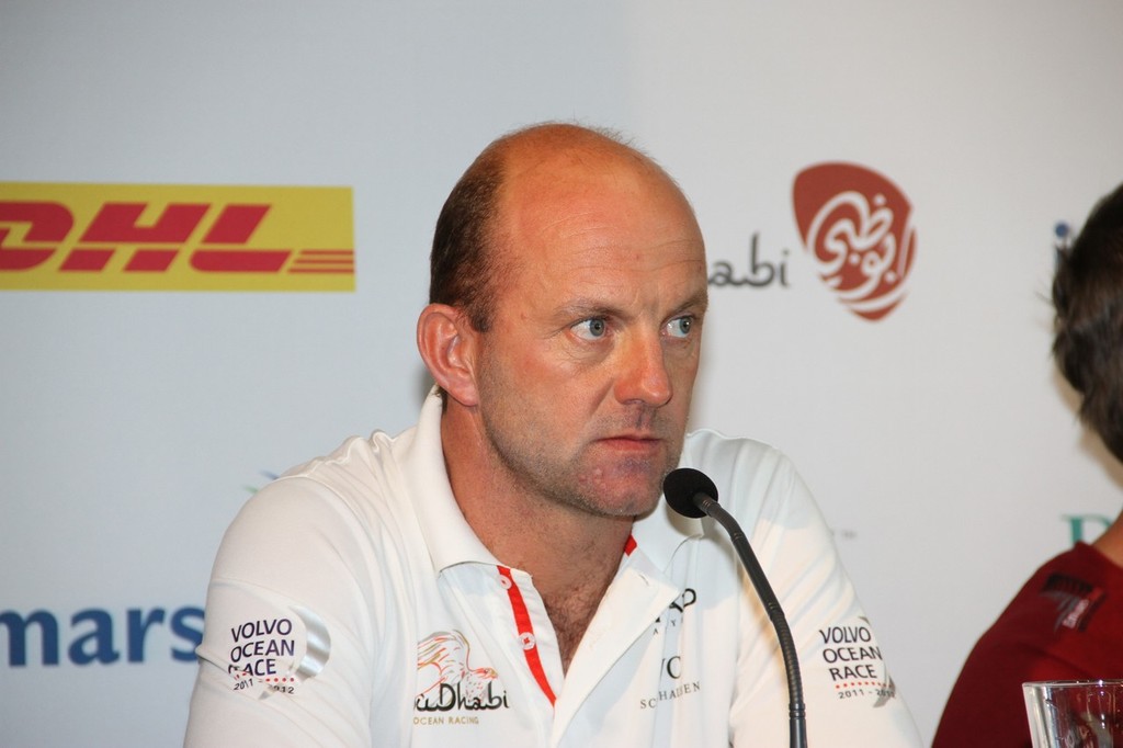Abu Dhabi’s Ian Walker - Volvo Ocean Race - Skippers Media Conference, March 16, 2012 © Richard Gladwell www.photosport.co.nz
